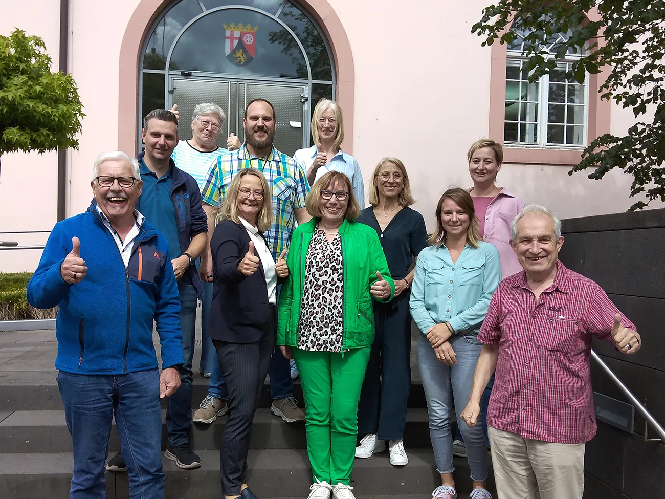 Mitarbeiterinnen und Mitarbeiter der Engagierten Städte in Rheinland-Pfalz haben sich am 11. Juni zum jährlichen Landesnetzwerk in der Staatskanzlei Mainz getroffen.