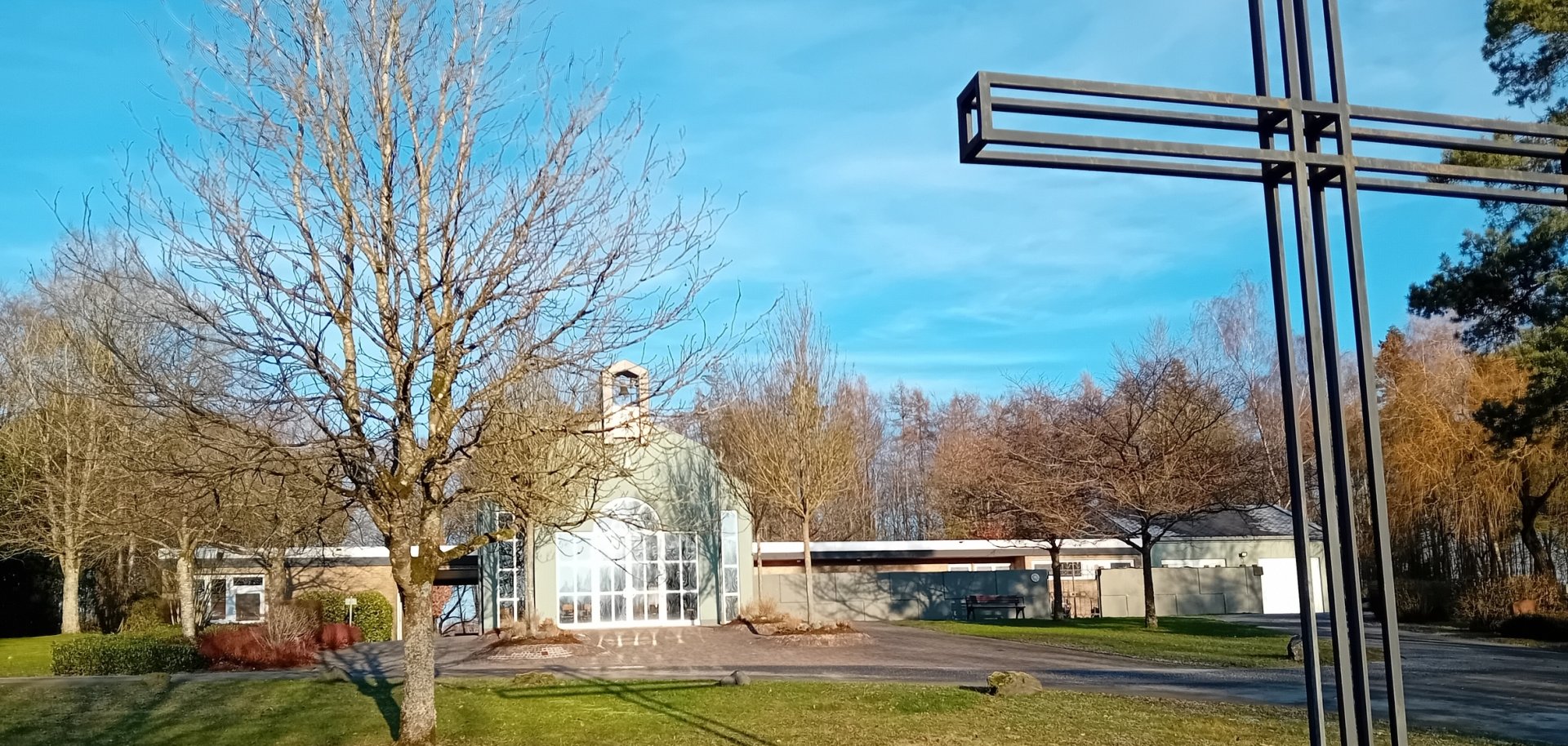 Trauerhalle auf dem Friedhof Kolmeshöhe
