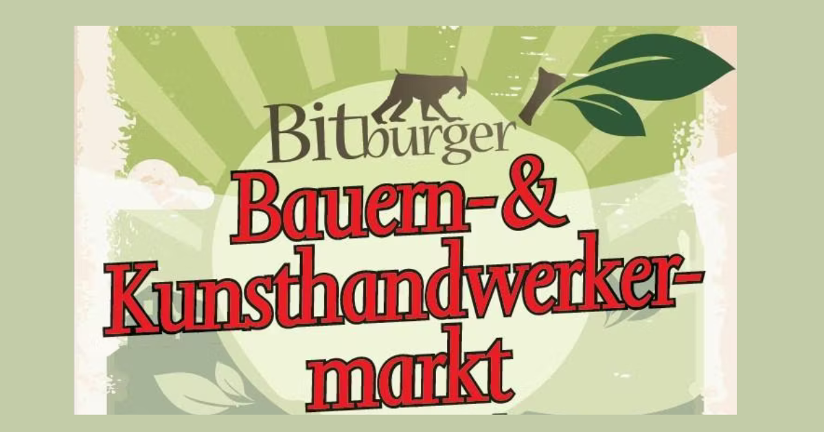 Bitburger Bauern- und Kunsthandwerkermarkt 2026